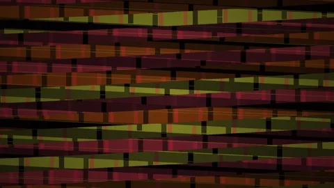 Colorful Brick Wall Background Texture. Stock Footage 334664608