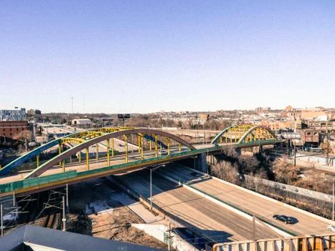 Colorful Bridge Stock Photos