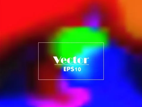 Colorful bright blurred vector gradient digital vector background Stock Illustration
