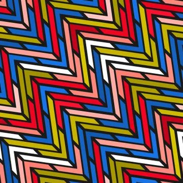 Colorful bright seamless pattern Stock-Illustration