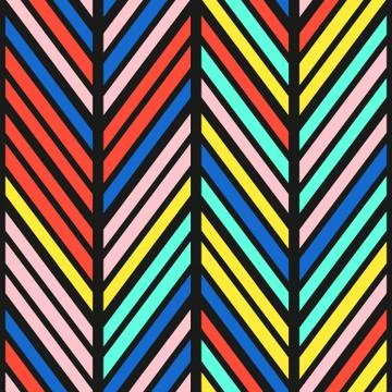 Colorful bright seamless pattern Illustrazione stock
