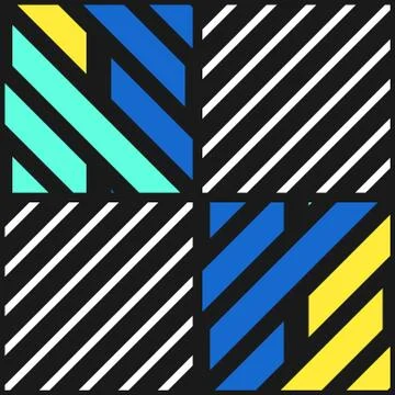 Colorful bright seamless pattern Stock Illustration