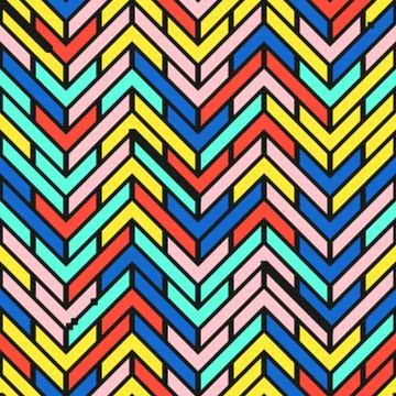 Colorful bright seamless pattern 스톡 일러스트