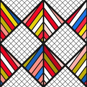 Colorful bright seamless pattern Stock Illustration