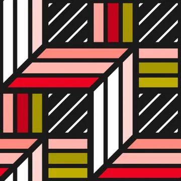 Colorful bright seamless pattern Stock-Illustration