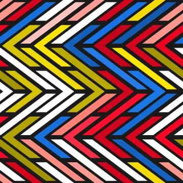 Colorful bright seamless pattern Illustrazione stock