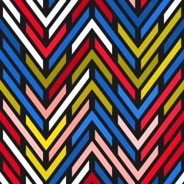 Colorful bright seamless pattern Stock-Illustration