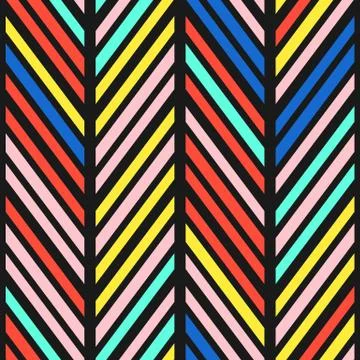 Colorful bright seamless pattern Stock Illustration