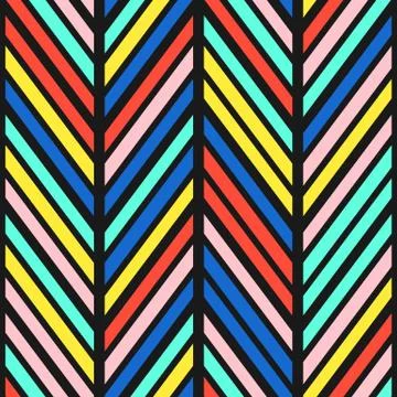 Colorful bright seamless pattern Stock-Illustration