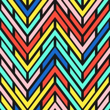 Colorful bright seamless pattern Stock-Illustration