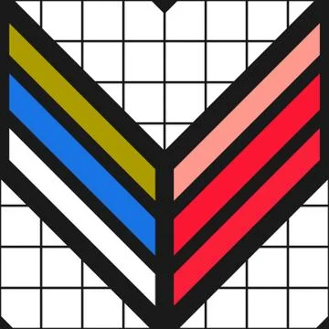 Colorful bright seamless pattern Stock Illustration