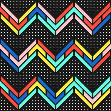 Colorful bright seamless pattern Stock-Illustration