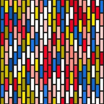 Colorful bright seamless pattern Illustrazione stock