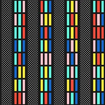 Colorful bright seamless pattern Stock Illustration