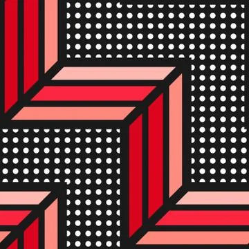 Colorful bright seamless pattern Stock Illustration