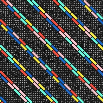 Colorful bright seamless pattern Stock-Illustration