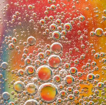 Colorful bubble background Stock Photos