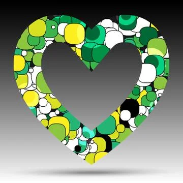 Colorful bubble symbol Stock Illustration