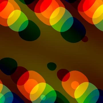Colorful Bubbles Background. Abstract Design for Flyer Brochure Cover Leaflet. Stock Illustration