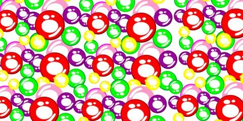 Colorful bubbles background. balloons background 스톡 일러스트