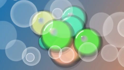 Colorful Bubbles Floating in Air. 스톡 동영상 330280456