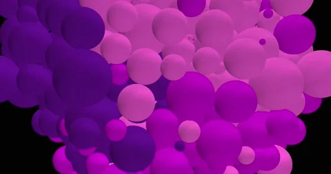 Colorful bubbles Stock Footage 196133112