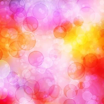 Colorful bubbles Stock Illustration