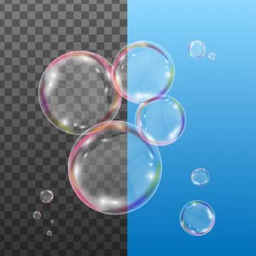 Colorful bubbles Stock Illustration