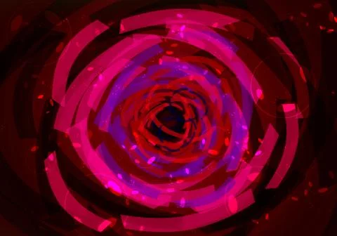 Colorful bubbles on lights background Stock Illustration