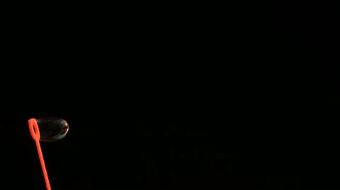 Colorful bubbles over black background Video stock 61668115