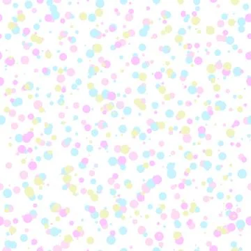 Colorful bubbles pattern Stock Illustration