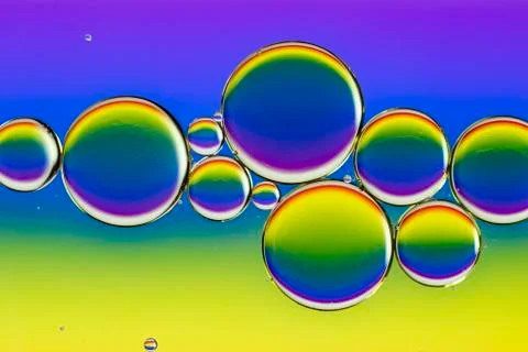 Colorful bubbles Stock Photos