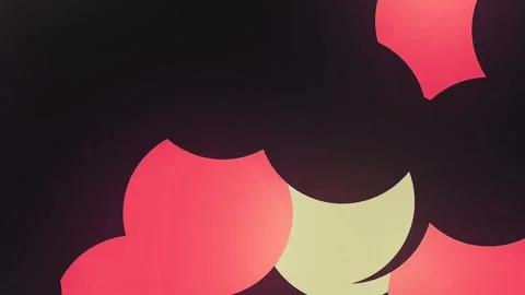 Colorful bubbles spinning motion background Stock-Footage 260769723