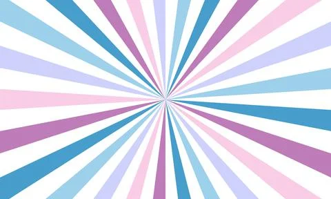 Colorful burst background. Rays background in retro style. Vector. Stock Illustration