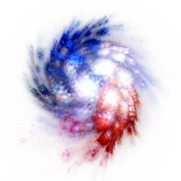 Colorful burst Stock Illustration