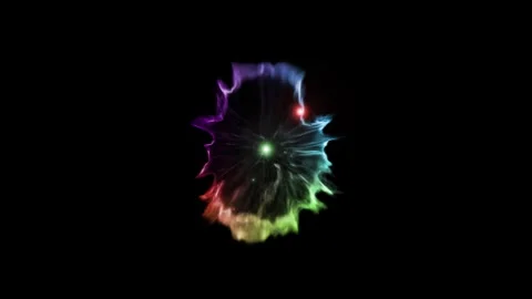 Colorful Butterfly Flight Graphic Loop in 4k Stock Footage 275865776