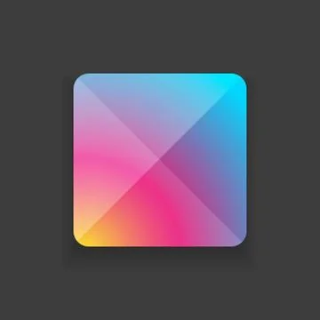 Colorful button vector Stock Illustration