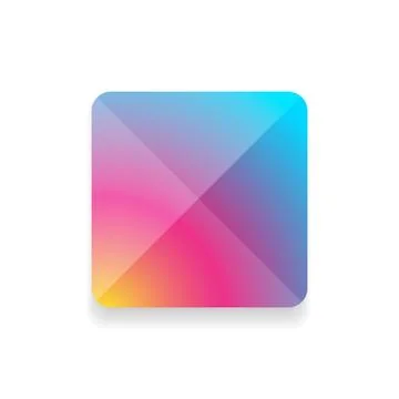 Colorful button vector Illustrazione stock