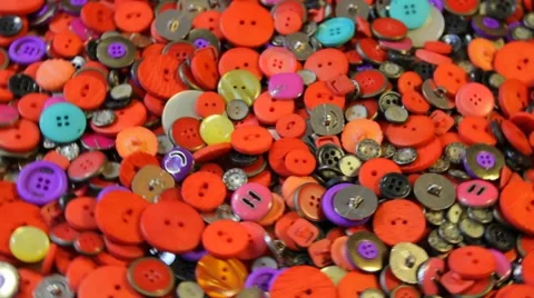 Colorful buttons 스톡 동영상 60250155