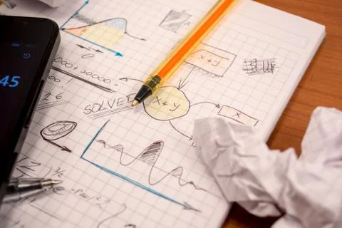 Colorful calculus Stock Photos