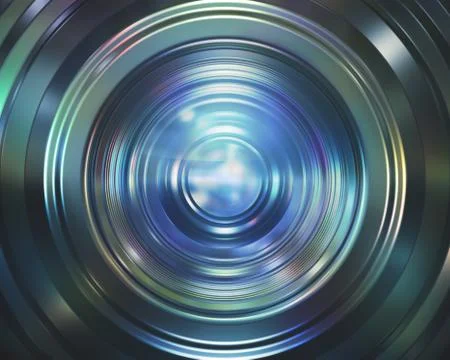 Colorful Camera Lens Stock-Illustration