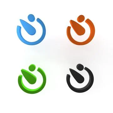 Colorful Camera timer icon isolated on white background. Photo exposure. St.. Stockillustratie