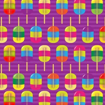 Colorful candy background Illustrazione stock
