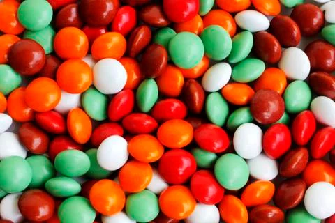 Colorful candy background