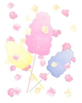 Colorful candy Stock Illustration