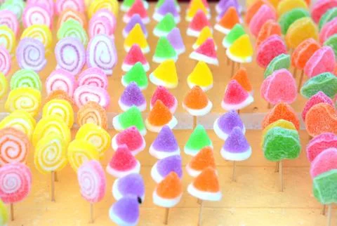 Colorful candy Stock Photos