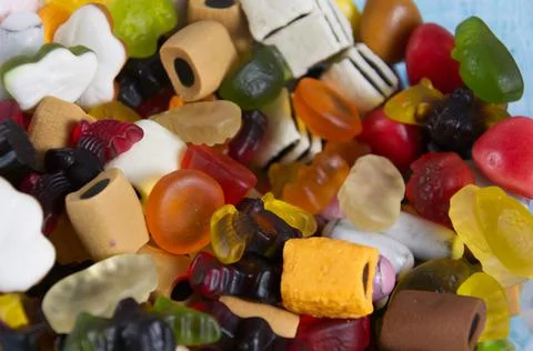 Colorful candy Stock Photos