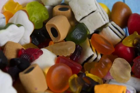 Colorful candy Stock Photos