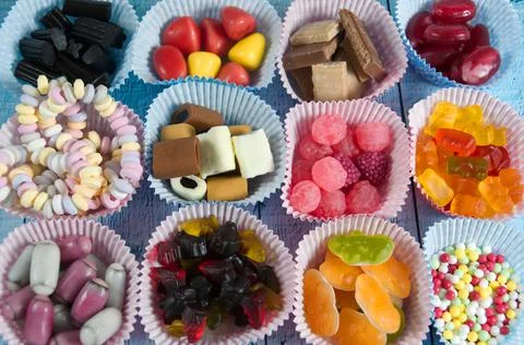 Colorful candy Stock Photos
