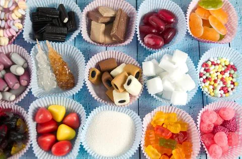 Colorful candy Stock Photos
